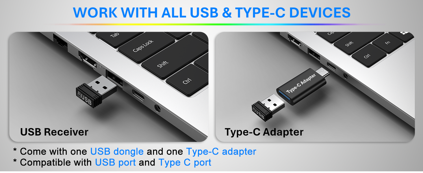 wireless keyboard mouse combo