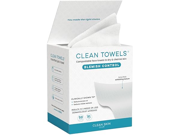 Clean Towels Blemish Control