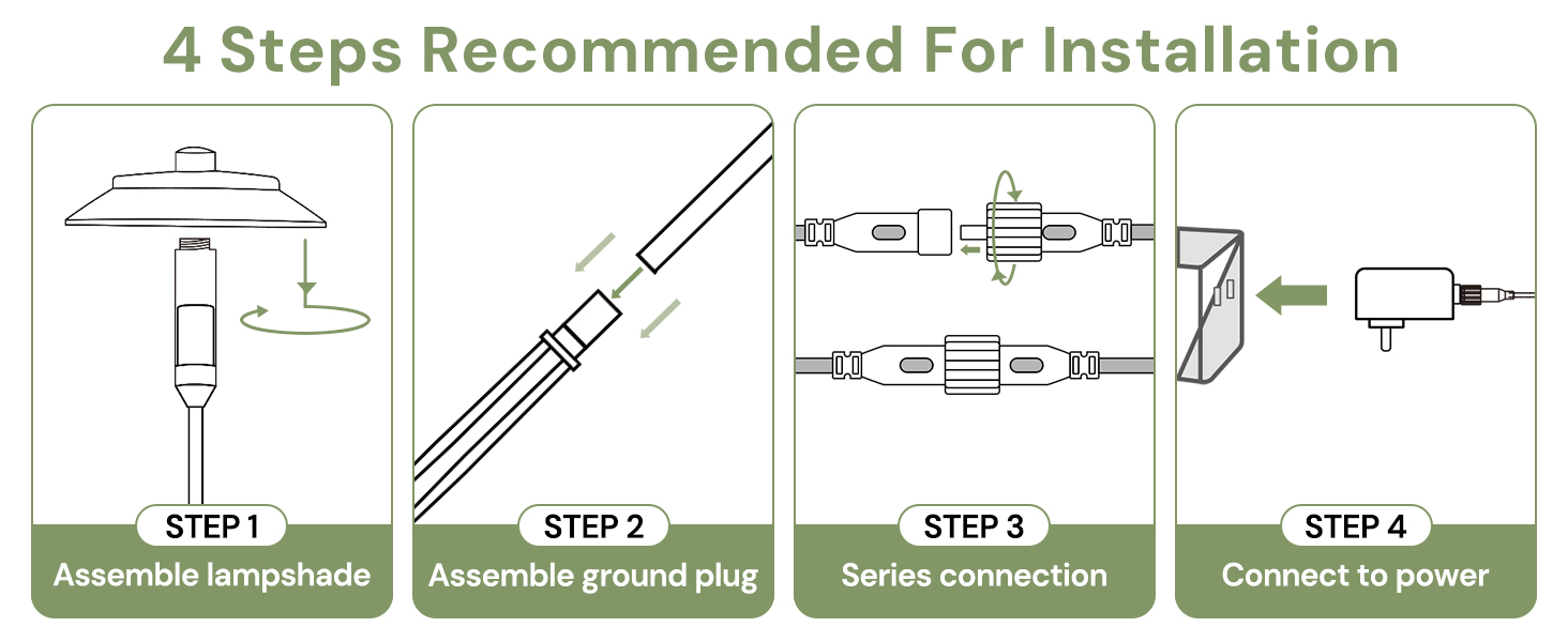 Dusk to Dawn Low Voltage Landscape Lights