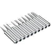 10 Pcs 900M Soldering Iron Tips, Replacement Soldering Tips, Compatible with HAKKO, Atten, Quick,...