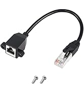 SinLoon RJ50 10P10C Male to Female Extension Cable with Shielding Connectors for Scanning Code Gu...
