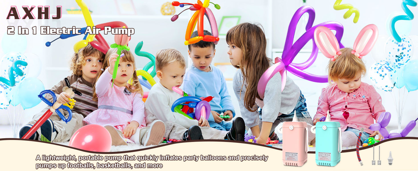 electric air balloon pump