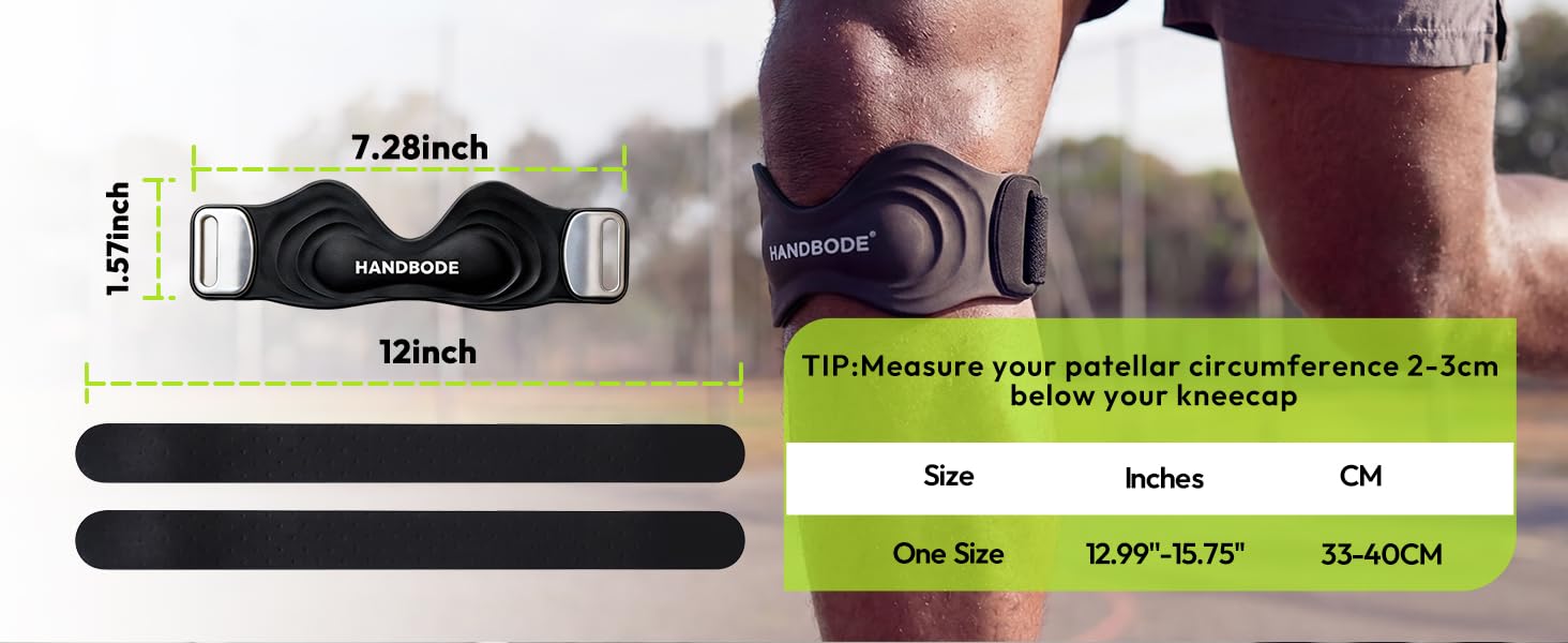 Silicone Patellar Tendon Support Strap