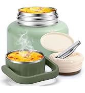 eedabros 16.9oz Insulated Food Jar for Kids &amp; Adults, 316 Stainless Steel Vacuum Soup Container w...