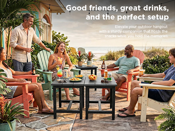 outdoor side table