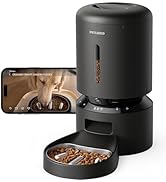 PETLIBRO Automatic Dog Feeder with Camera, Auto Cat Food Dispenser Slow Feeders Dogs Bowl, 1080P ...