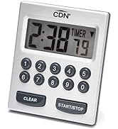 CDN TM30 Direct Entry 2-Alarm Timer-Alarm Sounds or Vibrates - 1 count