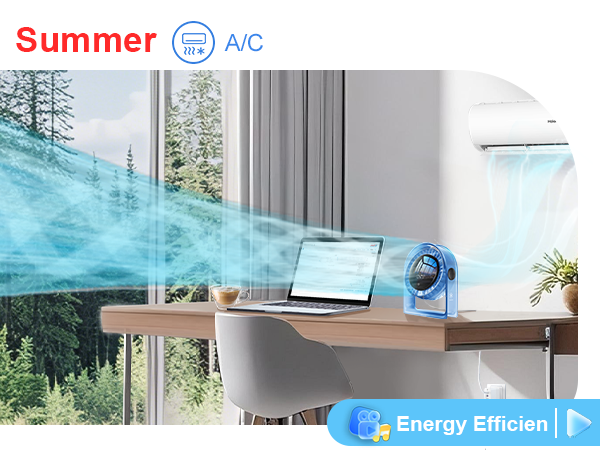 USB Desk Fan Portable Quiet Small Fans Table Personal Box Bedroom Office Desktop Room Dorm Travel