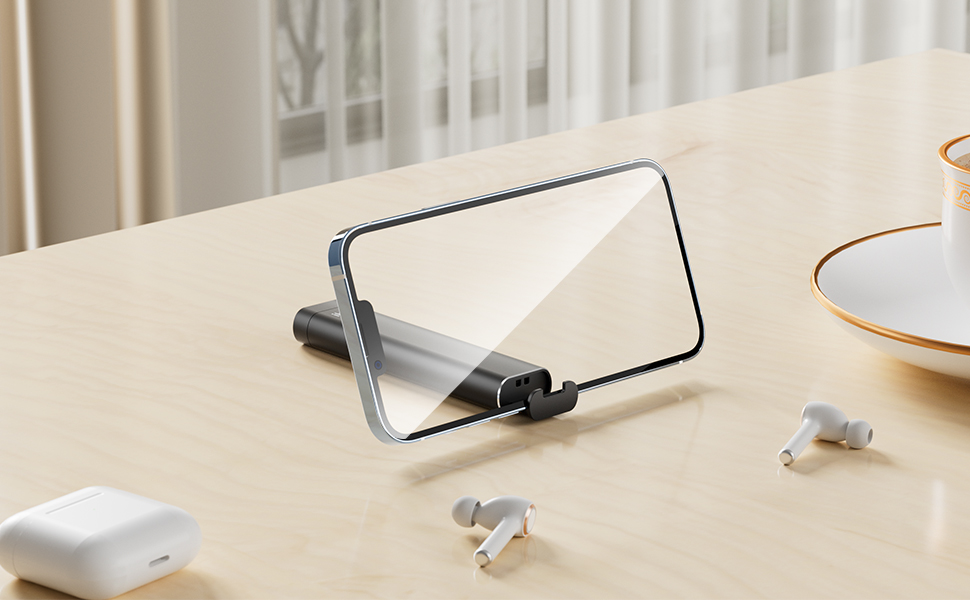 The appearance is sturdy, can be connected to a smart phone or a laptop external device to use