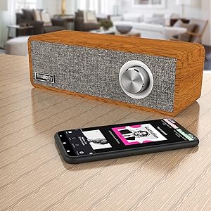 wooden speaker