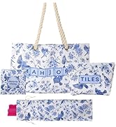 4Pcs Empty Mahjong Bag Set Mahjong Bags for Tiles &amp; Racks Large Mahjong Carrying Bag American Mah...