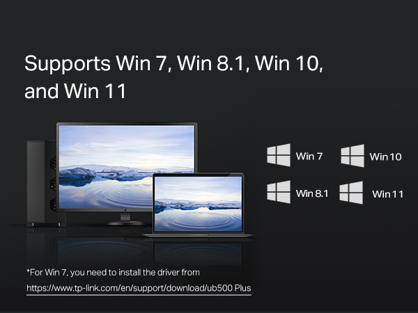 Supports Win 7, Win 8.1, Win 10, and Win 11