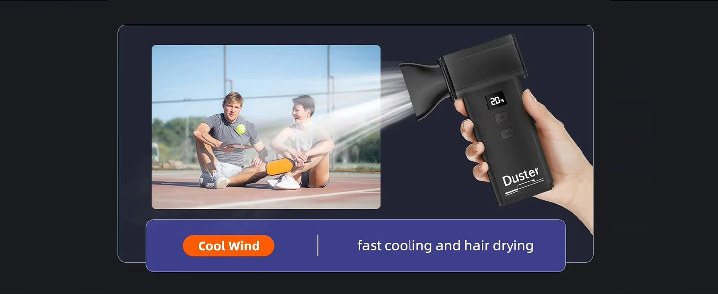 fast cooling and hair drying
