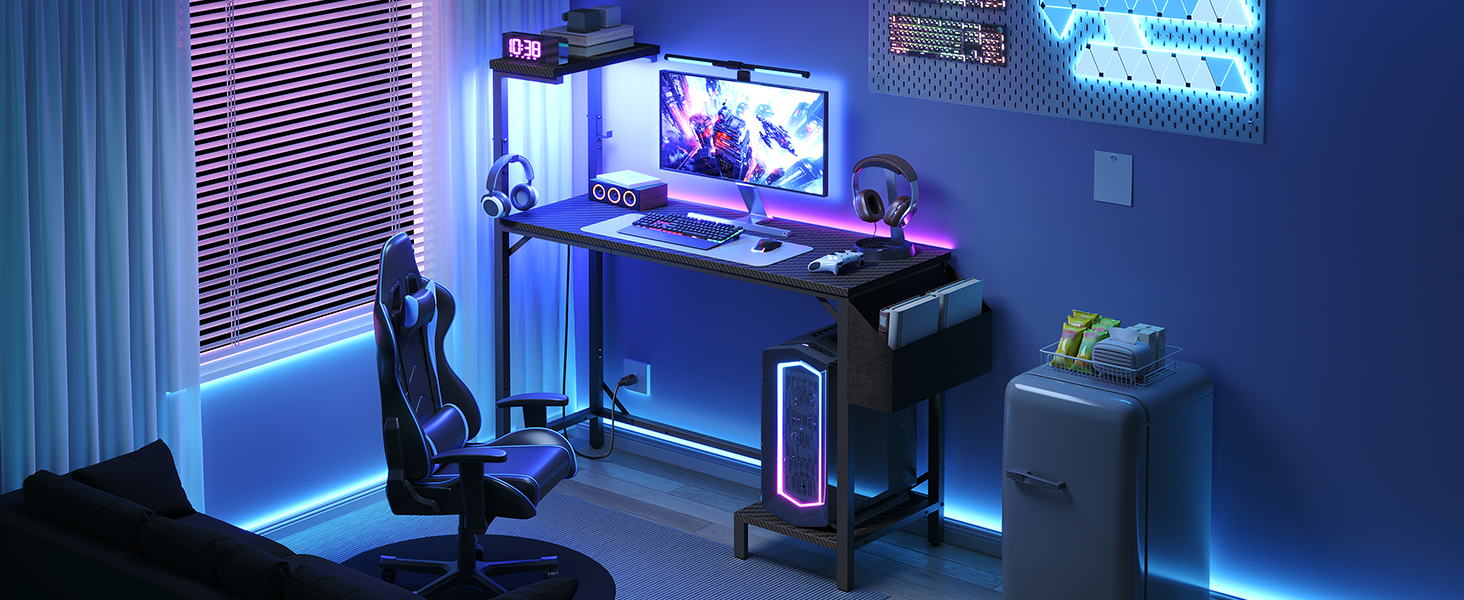 MAHANCRIS Gaming Desk, Computer Desk