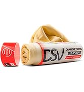 DSV Standard Premium Car Care Towel, Drying Super Absorbent Chamois Cloth for Car Wash, Spotless ...