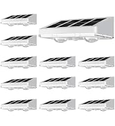 NIORSUN Solar Fence Lights,12 Pack Solars Deck Light,Warm White Color,Outdoor Bulb Waterproof Led...