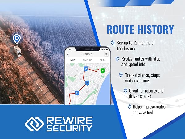 route history 4g playback feature user users completed trip insights insight