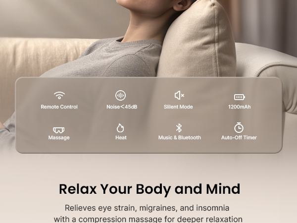 eye massager with heat