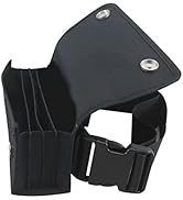 Toddmomy Ladies Fanny Pack Cashier Bag Woman Waist Bag Cashier Pouch Small Change Miss Black Tick...