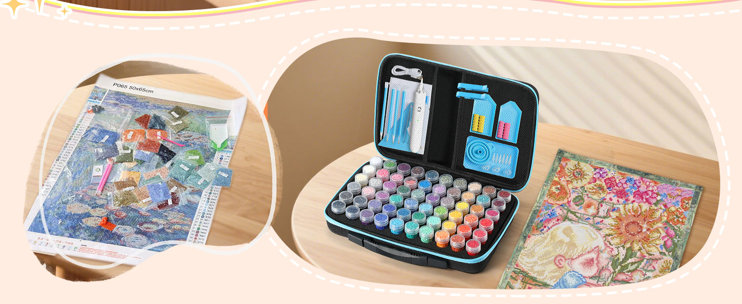 diamond painting storage containers