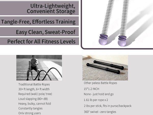 portable battle ropes