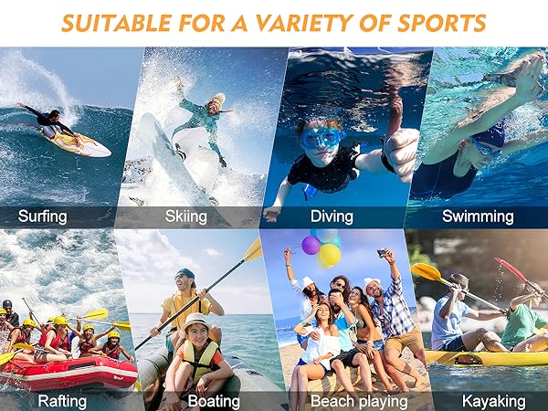 Large waterproof phone bag