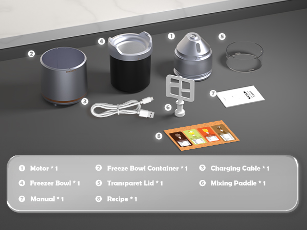 Briobite ice cream maker