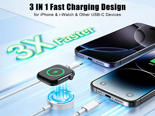 iphone and apple watch charger