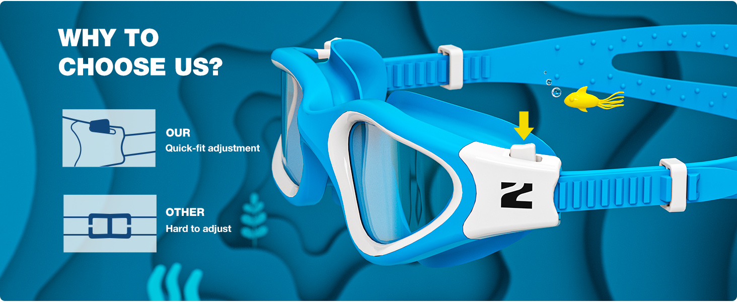 kids swim goggles