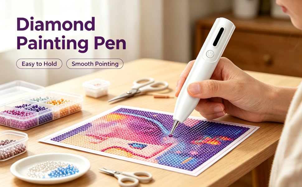 Electric Diamond Painting Art Pen