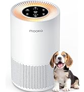 Air Purifiers for Home Large Rooms up to 1200ft², MOOKA H13 True HEPA Air Purifier for Bedroom Pe...