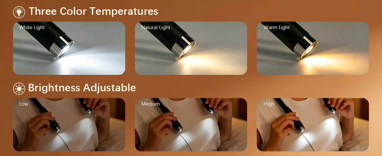 LED Neck Reading Light