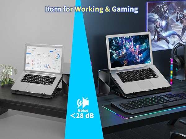 laptop cooling pads for working and gaming
