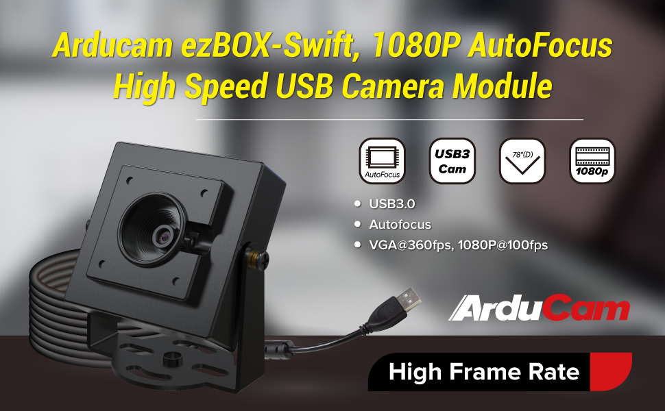 High Framerate AutoFocus USB2.0 UVC Camera