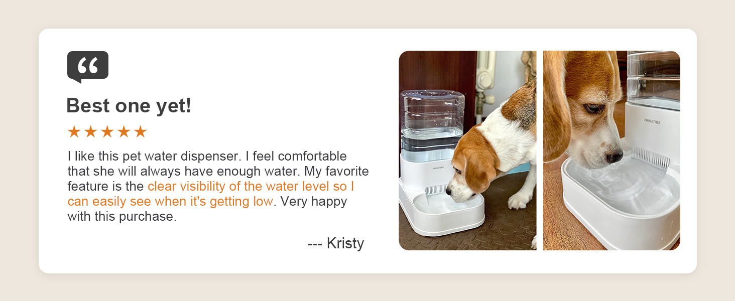 dog water bowl dispenser