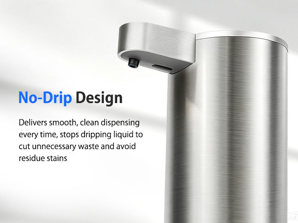 No-Drip Design | Zero Liquid Waste