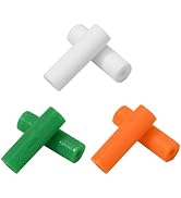 6-Pack Orthodontic Chewies in 3 Styles, Multi-Colored Non-Slip Flexible Aligner Seating Chews Tra...