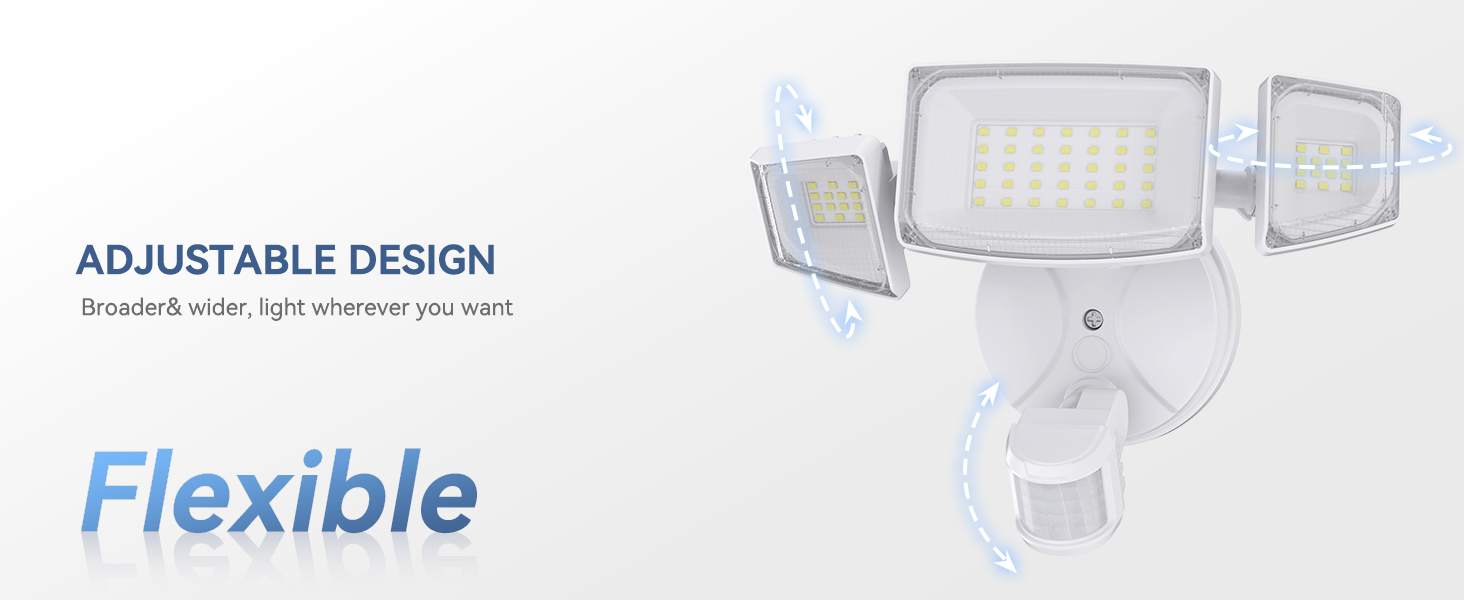 motion sensor flood light outdoor