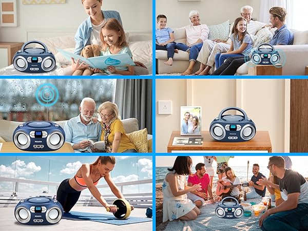 Megatek Stereo CD Boombox