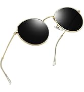 Joopin Vintage Round Sunglasses for Women Retro Brand Polarized Sun Glasses E3447