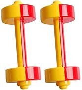 Toddmomy Kids Dumbbell Toy 1 Pair Kids Weight Lifting Set Plastic Dumbbell Toy Gym Sports Workout...