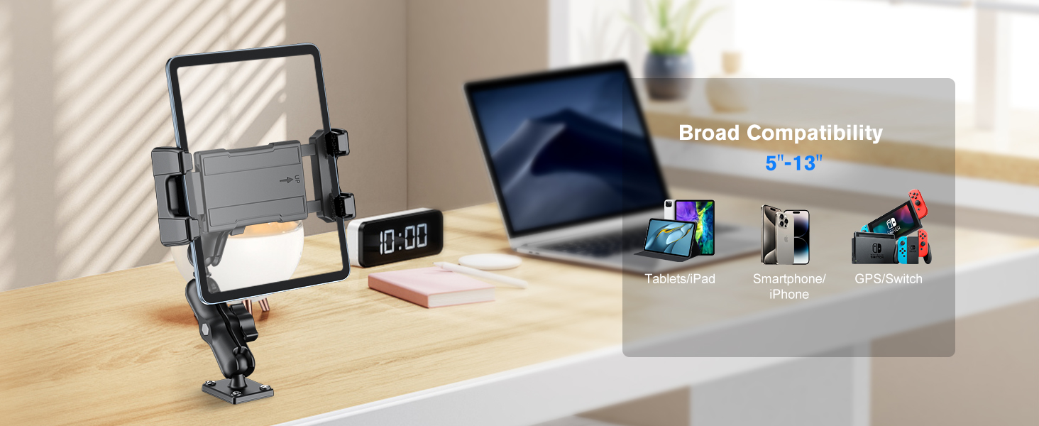 tablet holder for dashboard