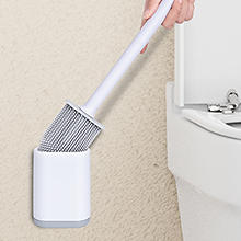 Toilet brush is designed lightweight and suitable size