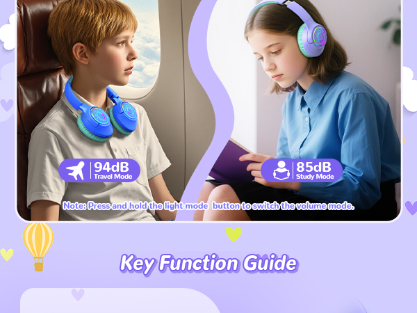 Bluetooth kids headphones 