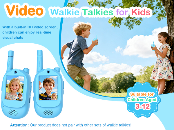 video walkie talkies for kids