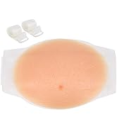 KUIDAMOS Artificial Pregnancy Belly, Fake Pregnancy Belly Artificial Bump Silicone Pregnant Belly...