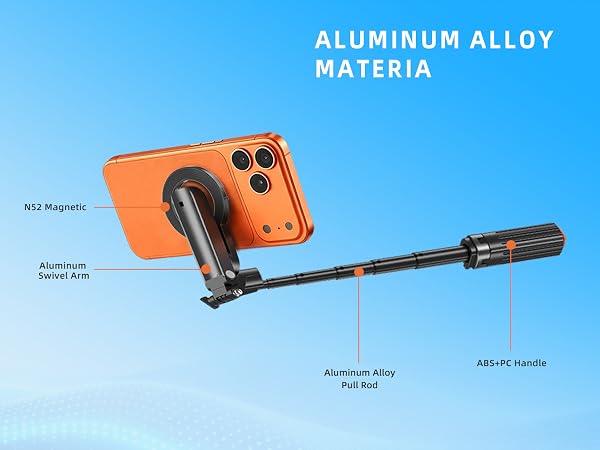 Mini Magnetic Selfie Stick Tripod