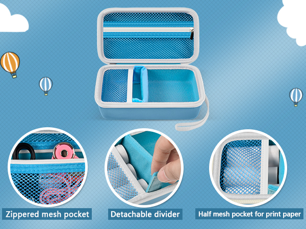 Pink camera travel box