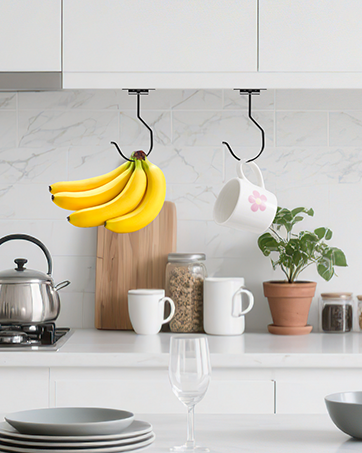 Banana Hook Under Cabinet