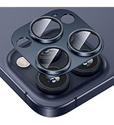 Tensea for iPhone 15 Pro/iPhone 15 Pro Max Camera Lens Protector | Metal Aluminum Alloy Tempered ...
